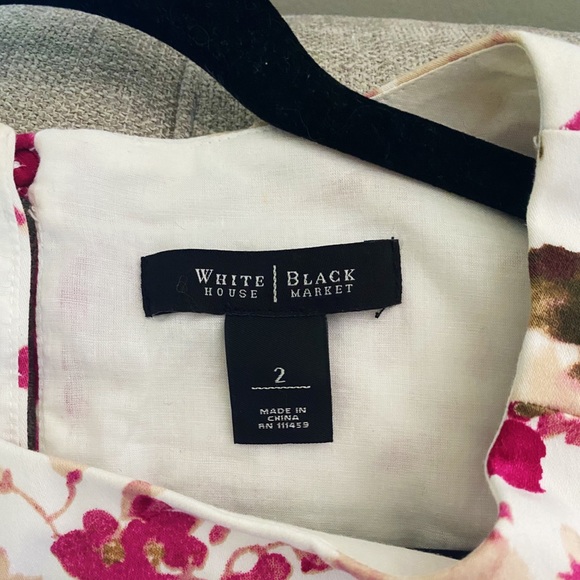 White House Black Market floral dress - Picture 3 of 5